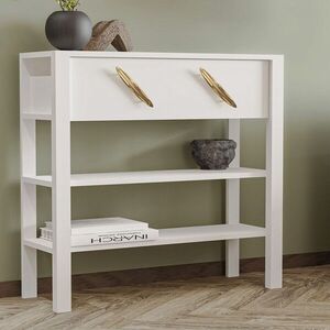 Imagine Dulap, Hanah Home, Henric, 90x85x30 cm, PAL, Alb