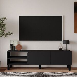 Imagine Comoda TV, Hanah Home, River, 150x48.2x31.4 cm, PAL, Antracit