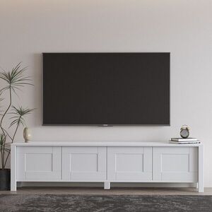 Imagine Comoda TV, Hanah Home, Vachel, 160x45x35 cm, PAL, Alb