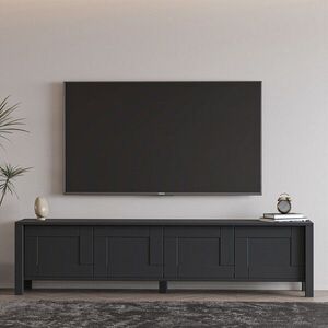 Imagine Comoda TV, Hanah Home, Vachel, 160x45x35 cm, PAL, Antracit