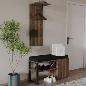 Imagine Cuier cu pantofar, Hanah Home, Lion, PAL, Nuc antic