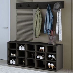 Imagine Pantofar, Hanah Home, Talu, 120x51.6x29.6 cm, PAL, Antracit