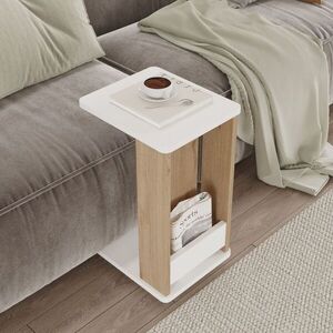 Imagine Masuta, Hanah Home, MIN1-SW, 32x42x55 cm, PAL, Stejar / Alb