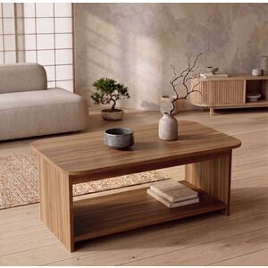 Imagine Masuta de cafea, Hanah Home, Chb1-Ce, 100x41.8x50 cm, PAL, Maro