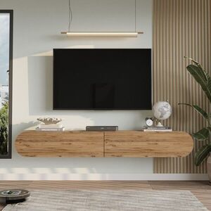 Imagine Comoda TV, Hanah Home, LUM1-A, 200x29.6x31.6 cm, PAL, Maro
