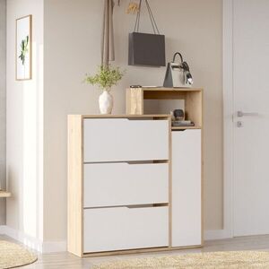Imagine Pantofar, Hanah Home, Ico3-Sw, 108x130.6x30 cm, PAL, Stejar / Alb