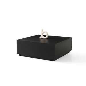 Imagine Masuta de cafea, Hanah Home, Lizbon, 90x35.5x90 cm, PAL, Negru