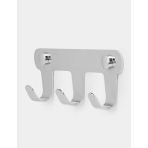 Imagine Cuier de perete, Hanah Home, Smart 3, 16.5x6x3 cm, Inox, Crom