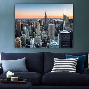 Imagine Tablou decorativ, 172856282_70100, Canvas, Rama din lemn (grosime 3 cm), Multicolor