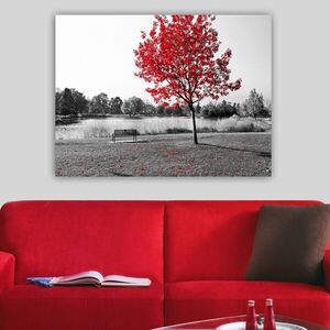 Imagine Tablou decorativ, 247248526_70100, Canvas, Rama din lemn (grosime 3 cm), Multicolor