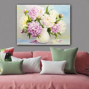 Imagine Tablou decorativ, 546039493_70100, Canvas, Rama din lemn (grosime 3 cm), Multicolor