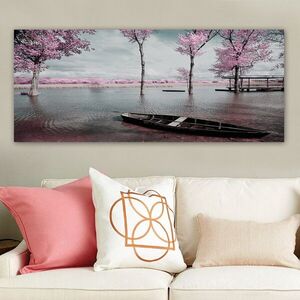 Imagine Tablou decorativ, YTY104077472_50120, Canvas, Rama din lemn (grosime 3 cm), Multicolor