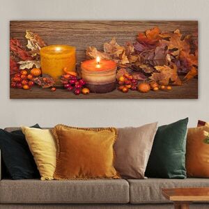 Imagine Tablou decorativ, YTY128435_50120, Canvas, Rama din lemn (grosime 3 cm), Multicolor