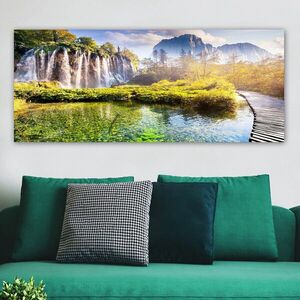 Imagine Tablou decorativ, YTY222201946_50120, Canvas, Rama din lemn (grosime 3 cm), Multicolor