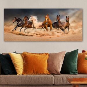 Imagine Tablou decorativ, YTY314785565_50120, Canvas, Rama din lemn (grosime 3 cm), Multicolor