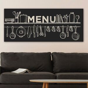 Imagine Tablou decorativ, YTY4901082499_50120, Canvas, Rama din lemn (grosime 3 cm), Multicolor
