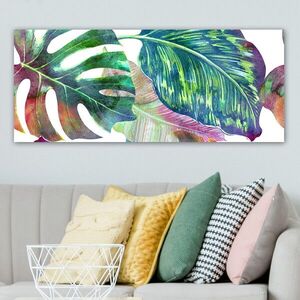 Imagine Tablou decorativ, YTY6376004203_50120, Canvas, Rama din lemn (grosime 3 cm), Multicolor