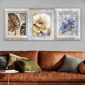 Imagine Tablou decorativ, YTY6619748772_50120, Canvas, Rama din lemn (grosime 3 cm), Multicolor
