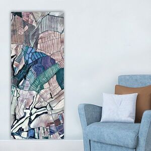 Imagine Tablou decorativ, DKY211969771290_50120, Canvas, Rama din lemn (grosime 3 cm), Multicolor