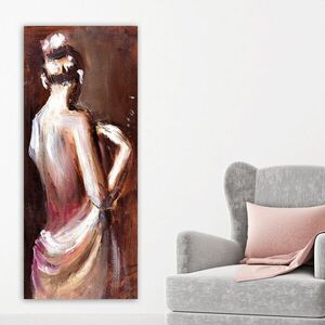 Imagine Tablou decorativ, DKY248434582_50120, Canvas, Rama din lemn (grosime 3 cm), Multicolor
