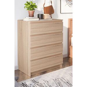 Imagine Dulap, Hanah Home, Derinkuyu 4, 80x100x48 cm, PAL, Stejar Sonomo