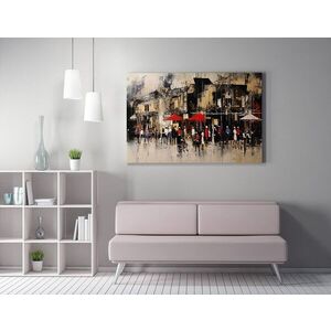 Imagine Tablou decorativ, WY407 (70 x 100), Bumbac/Poliester, Canvas imprimat, Multicolor