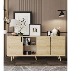 Imagine Consola, Hanah Home, Latina Modern 180, 180x80x45 cm, PAL MELAMINAT, Maro