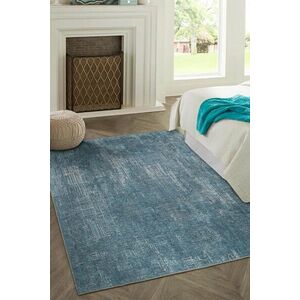 Imagine Covor, Folk Chenille, 150x230 cm, Poliester, Albastru