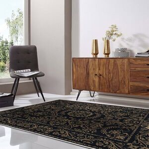 Imagine Covor, Kece-Fr33, 80x150 cm, Poliester, Negru