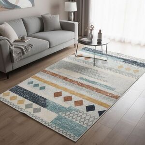 Imagine Covor, Infkece15, 80x150 cm, Poliester, Multicolor