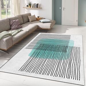 Imagine Covor, Alho Carpet-40A, 100x140 cm, Poliester, Multicolor