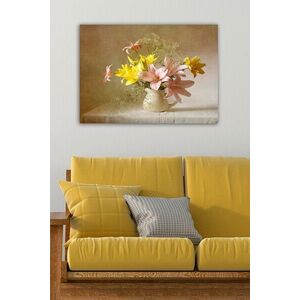 Imagine Tablou decorativ, 299593628-5070, Canvas, Rama din lemn (grosime 3 cm), Multicolor