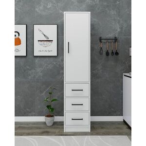 Imagine Dulap multifunctional, Hanah Home, Modera, 40x181.8x40 cm, PAL, Alb