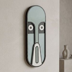 Imagine Tablou decorativ, Opus, MDF, Dimensiune: 24 x 68 cm, Multicolor