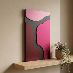Imagine Tablou decorativ, Rhodes, MDF, Dimensiuni: 40 x 68 cm, Multicolor
