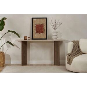 Imagine Bufet, Hanah Home, Sira, 150x75x35 cm, PAL, Travertin / Nuc Venezia