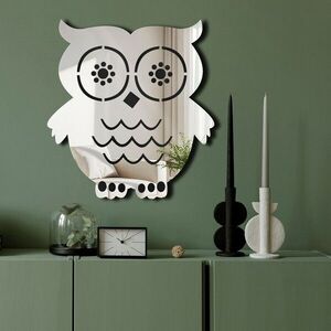 Imagine Oglinda decorativa, Ozgl526, PLEXIGLAS, Baza din 100% EVA (Grosime: 10 mm), Argintiu