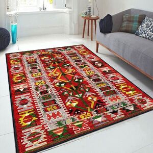 Imagine Covor, Els1786, 80x120 cm, Catifea, Multicolor