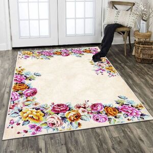 Imagine Covor, Els1801, 100x150 cm, Catifea, Multicolor