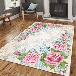 Imagine Covor, Els1809, 100x200 cm, Catifea, Multicolor