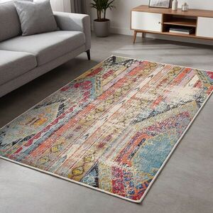 Imagine Covor, Woopamuk276, 100x300 cm, Bumbac/Poliester, Multicolor