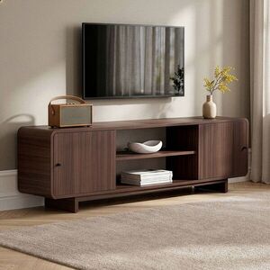 Imagine Comoda TV, Hanah Home, Mirel, 180x52x34 cm, PAL, Maro