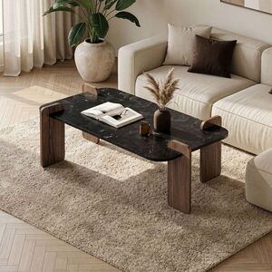 Imagine Masuta de cafea, Hanah Home, Renard, 120x35x60 cm, PAL, Lotus / Nuc