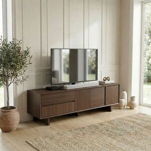 Imagine Comoda TV, Hanah Home, Carpi, 180x55x45 cm, PAL, Nuc Milano