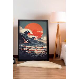 Imagine Tablou decorativ, Artplstksyh30, Polistiren, MDF (Grosime: 5 mm), Multicolor