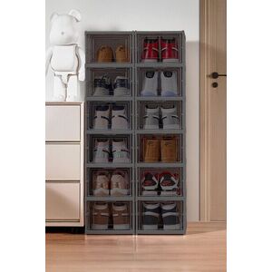 Imagine Pantofar, Hanah Home, Lavine 105, 25.5x105x34.5 cm, PLASTIC, Antracit