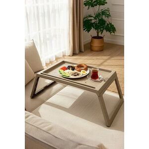 Imagine Masuta laptop, Hanah Home, Lavine, 56x26.3x36 cm, PLASTIC, Albastru deschis
