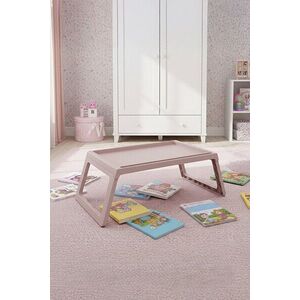 Imagine Masuta laptop, Hanah Home, Lavine, 56x26.3x36 cm, PLASTIC, Roz pudra
