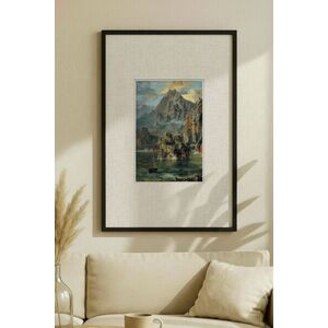 Imagine Tablou decorativ, Tvh-17, MDF, Lemn masiv, Multicolor