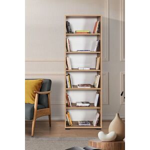 Imagine Corp biblioteca, Hanah Home, Evm 8125, 60x187x30 cm, PAL, Maro